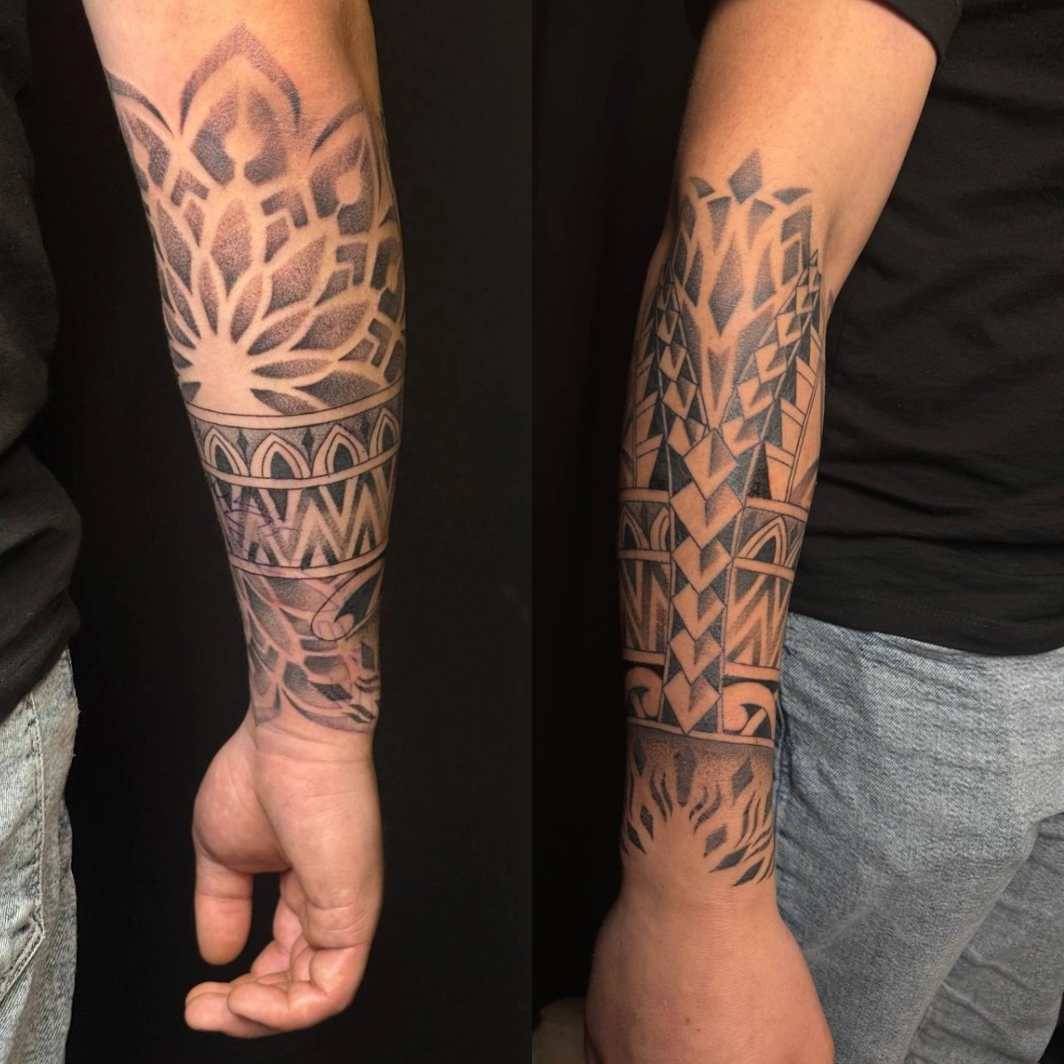 Realistyczny tatuaż - praca wykonana w studio w Grójcu