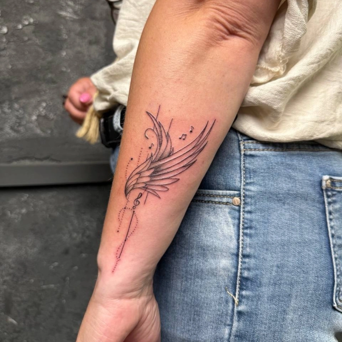 Realistyczny tatuaż portretowy wykonany w Grójcu