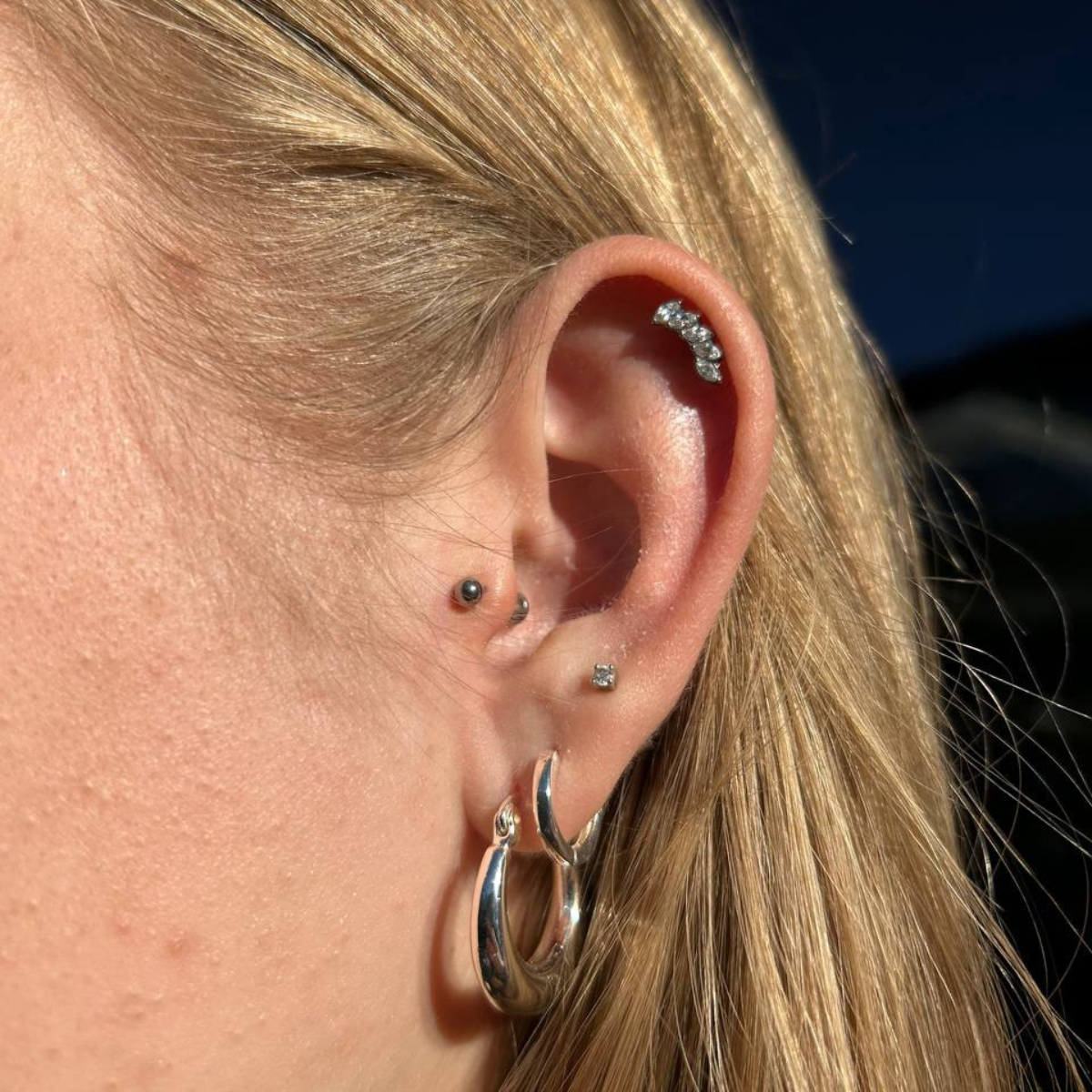 Piercing wykonany w Tattoo Hut Grójec